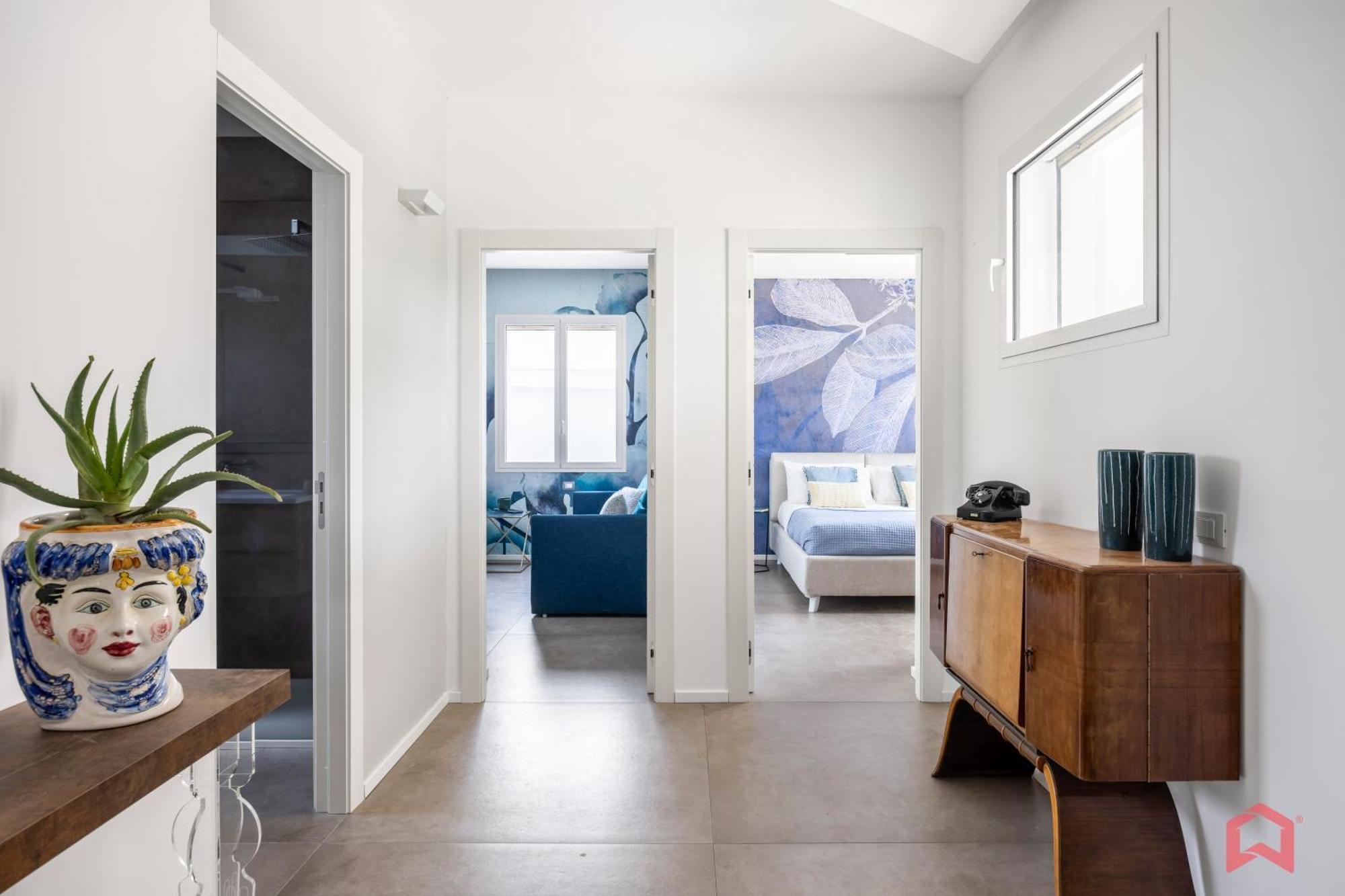 Appartamento In Villa Con Piscina Privata Palermo Luaran gambar